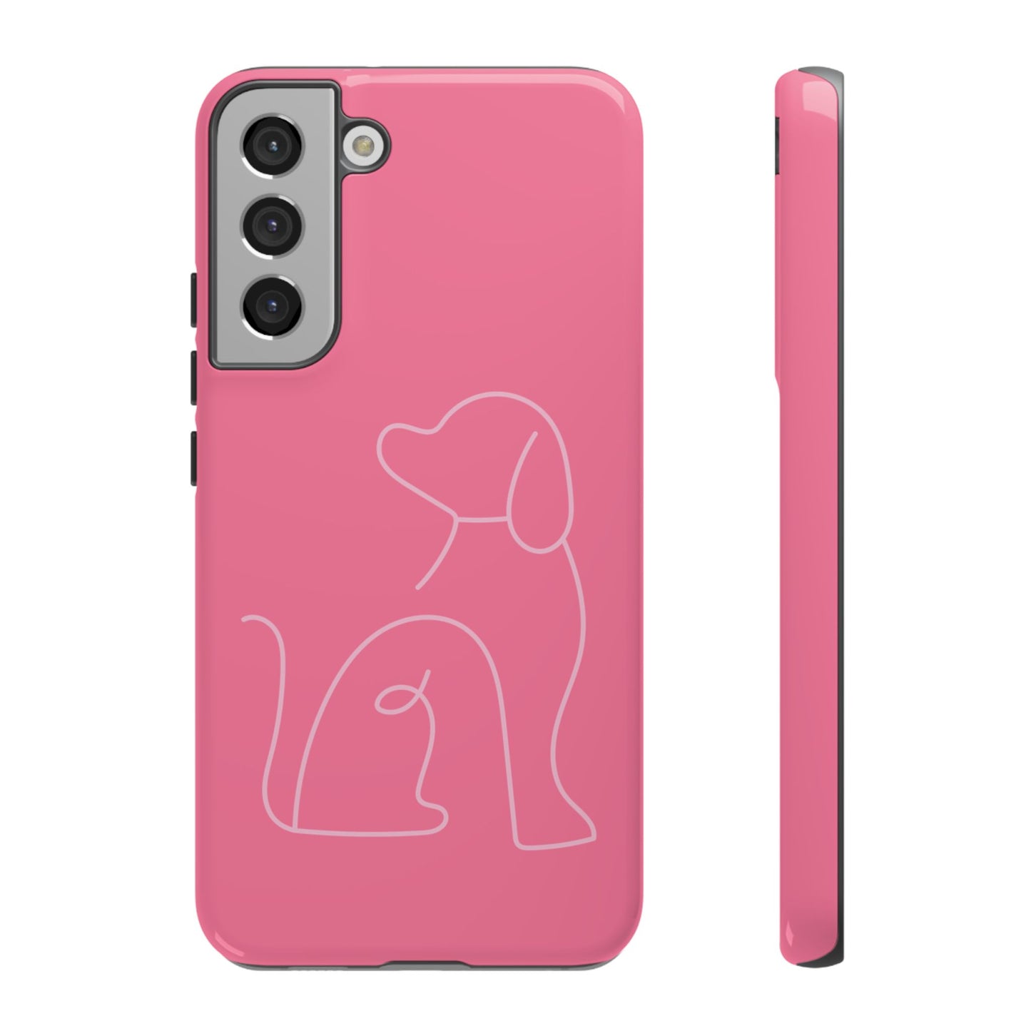 Pink Pup #10-Tough Cases iPhone Samsung Google Pixel - MahaCase