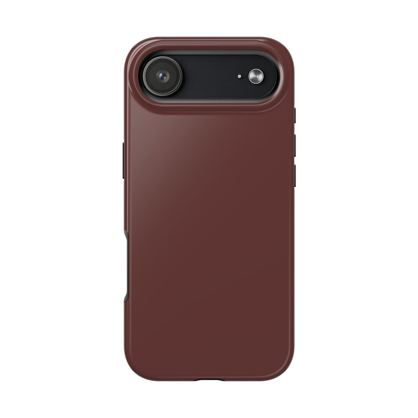 Phone Case - Garnet Color Fall 2025 Trending Color, Sturdy Phone Cases, Durable Cell Phone Covers, Trendy Gadget Protection, Unique Phone Accessories- iPhone, Samsung