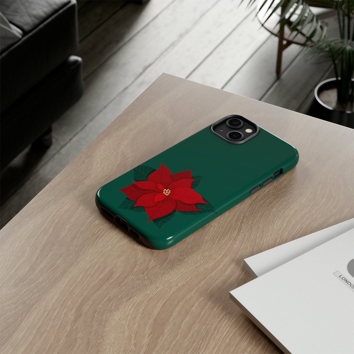 Poinsettia Charm #10-Tough Cases - MahaCase
