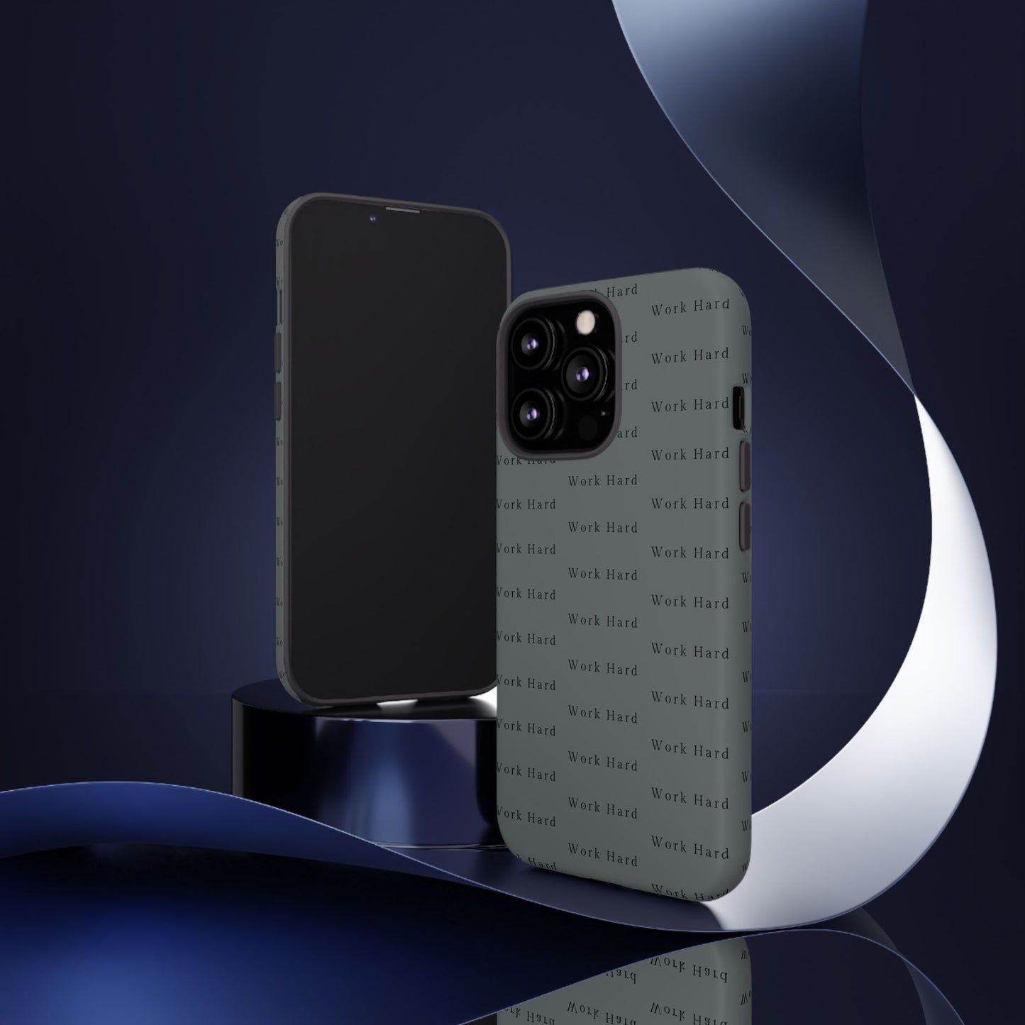 Work Hard Reminder Tough Cases iPhone Samsung Google Pixel - MahaCase