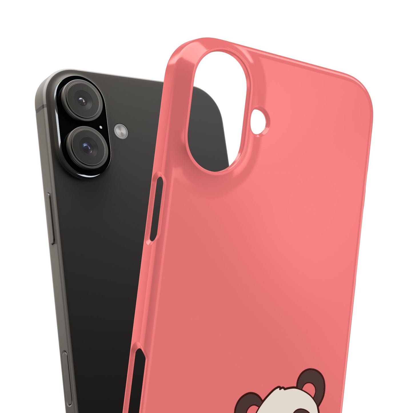 Cute Panda #36-Slim iPhone Cases - MahaCase