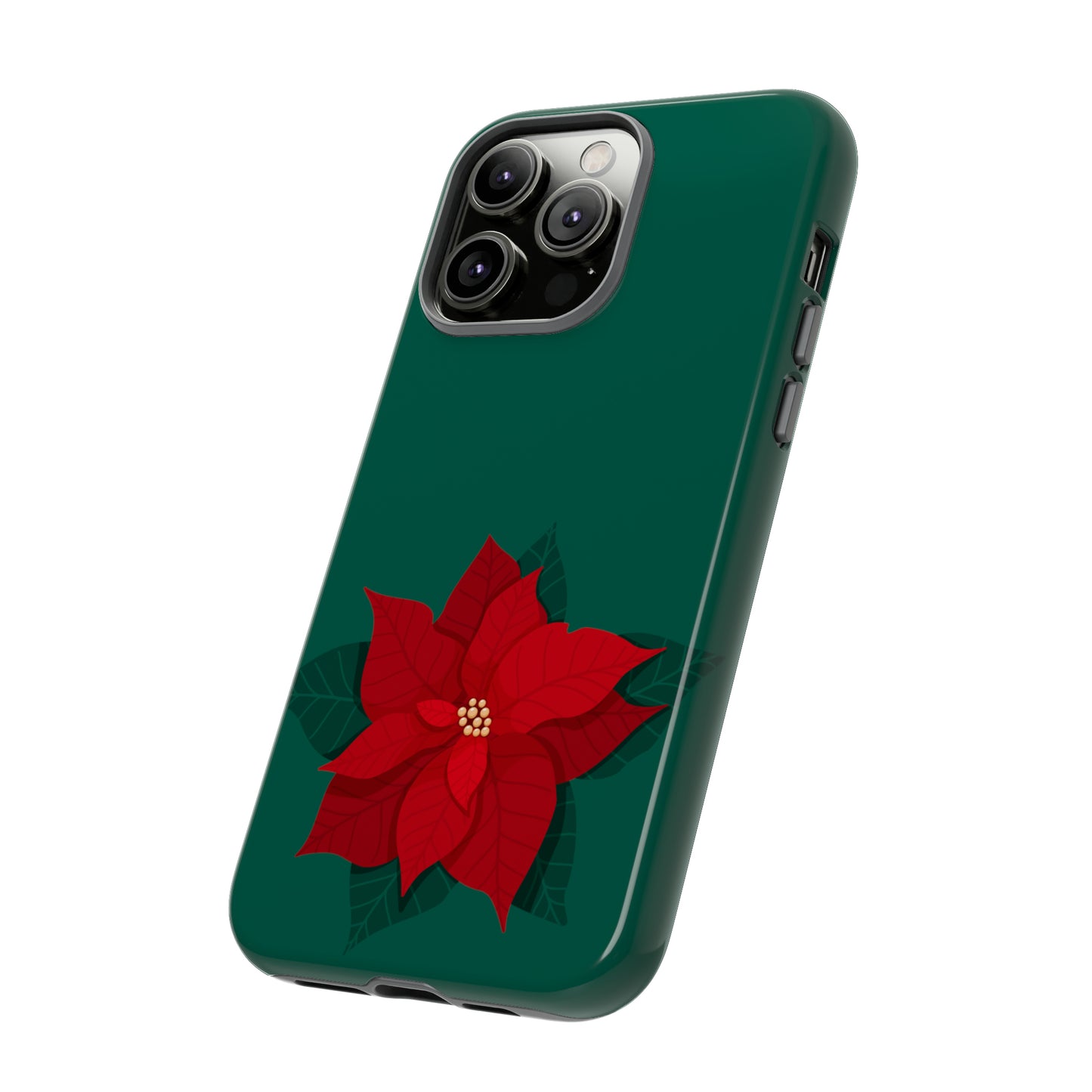 Poinsettia Charm #10-Tough Cases - MahaCase