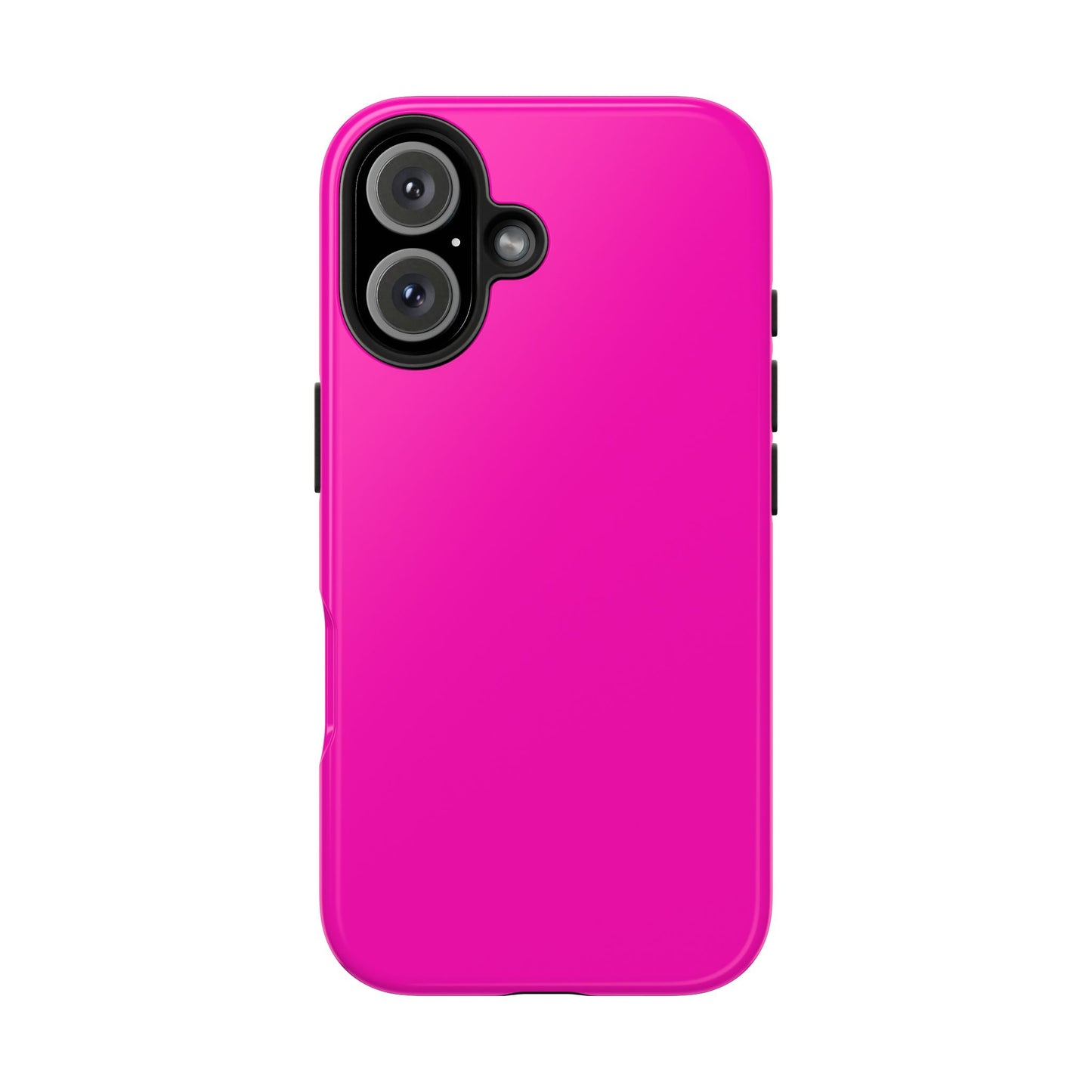 Simple Hot Pink-Tough Phone Cases - MahaCase