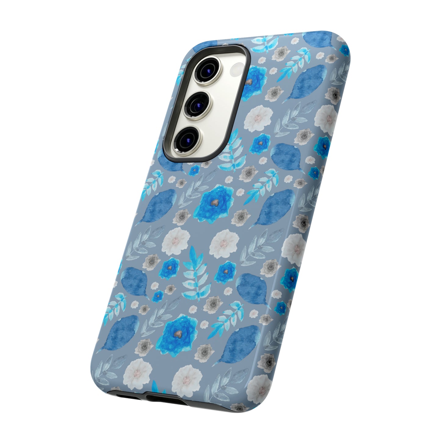Blue Blooms-Tough Cases - MahaCase