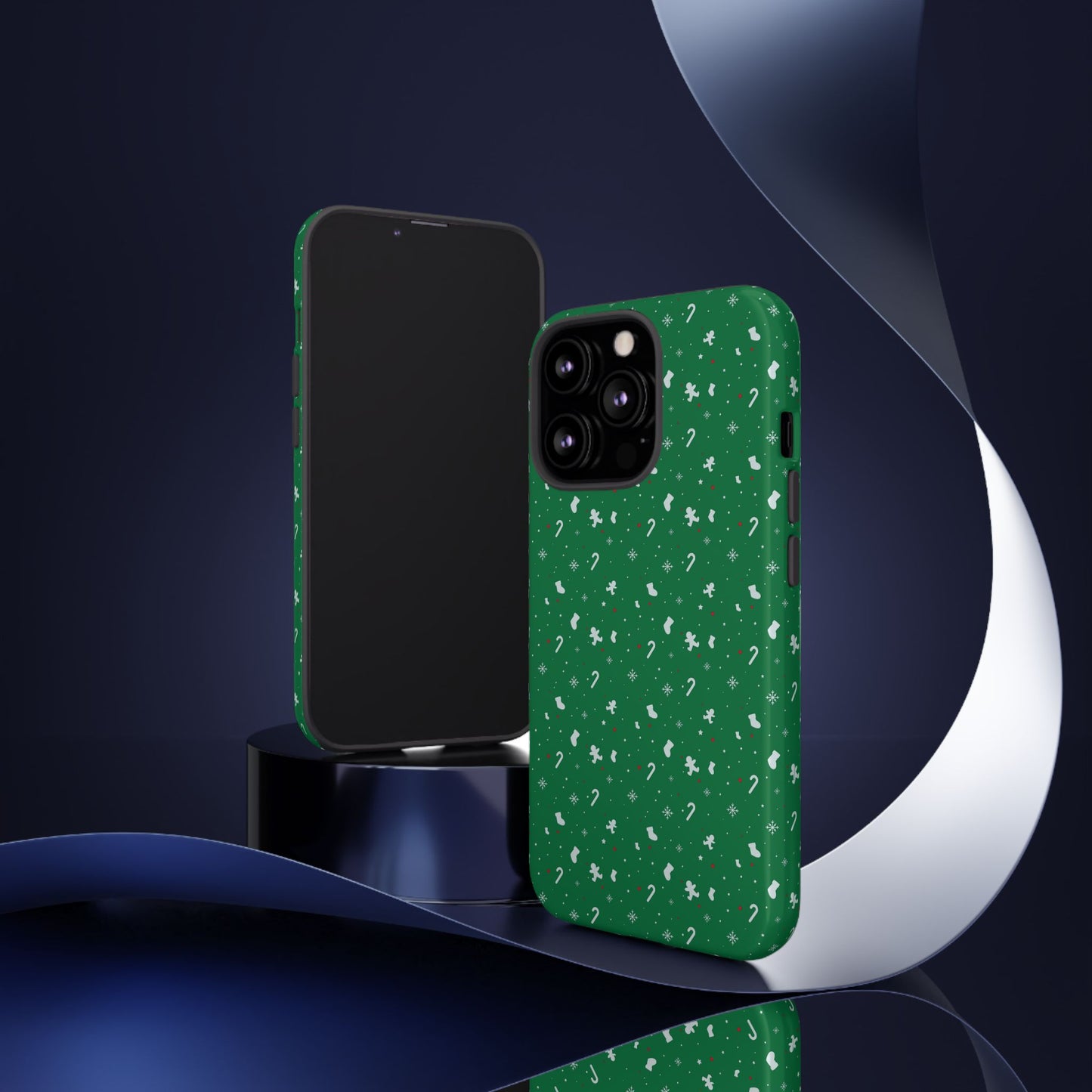 Candy Cane Blizzard #24 - Tough Cases iPhone Samsung Google Pixel - MahaCase