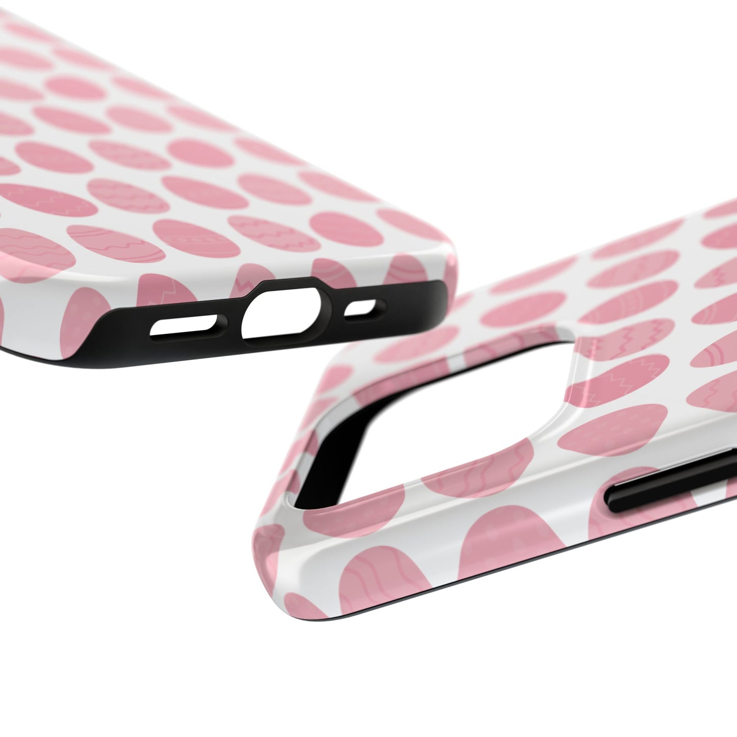 Pink Easter Egg Tough Phone Cases - Durable Protection for Spring Celebrations iPhone Samsung Galaxy - MahaCase