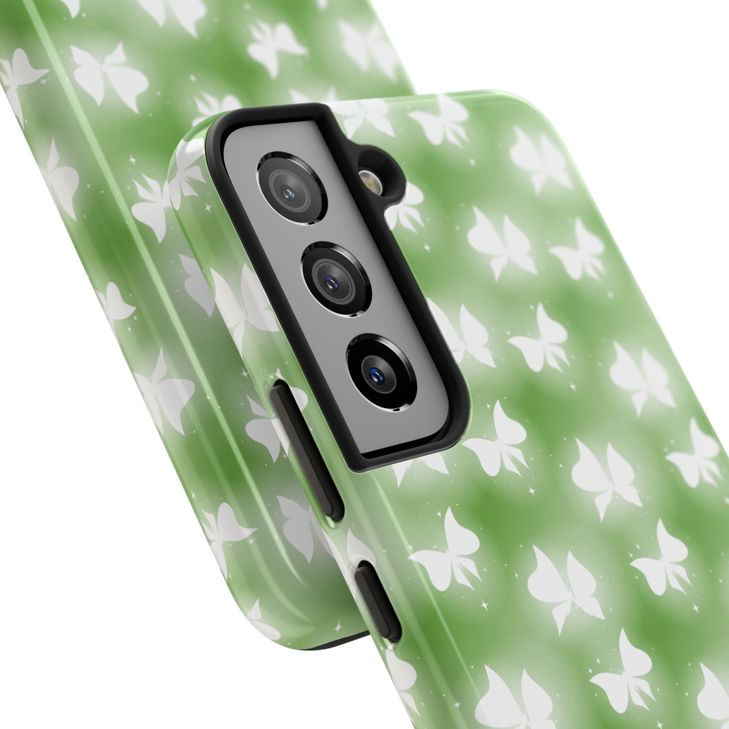 Nature-Inspired Tough Phone Case with Butterfly Design iPhone Samsung Galaxy - MahaCase