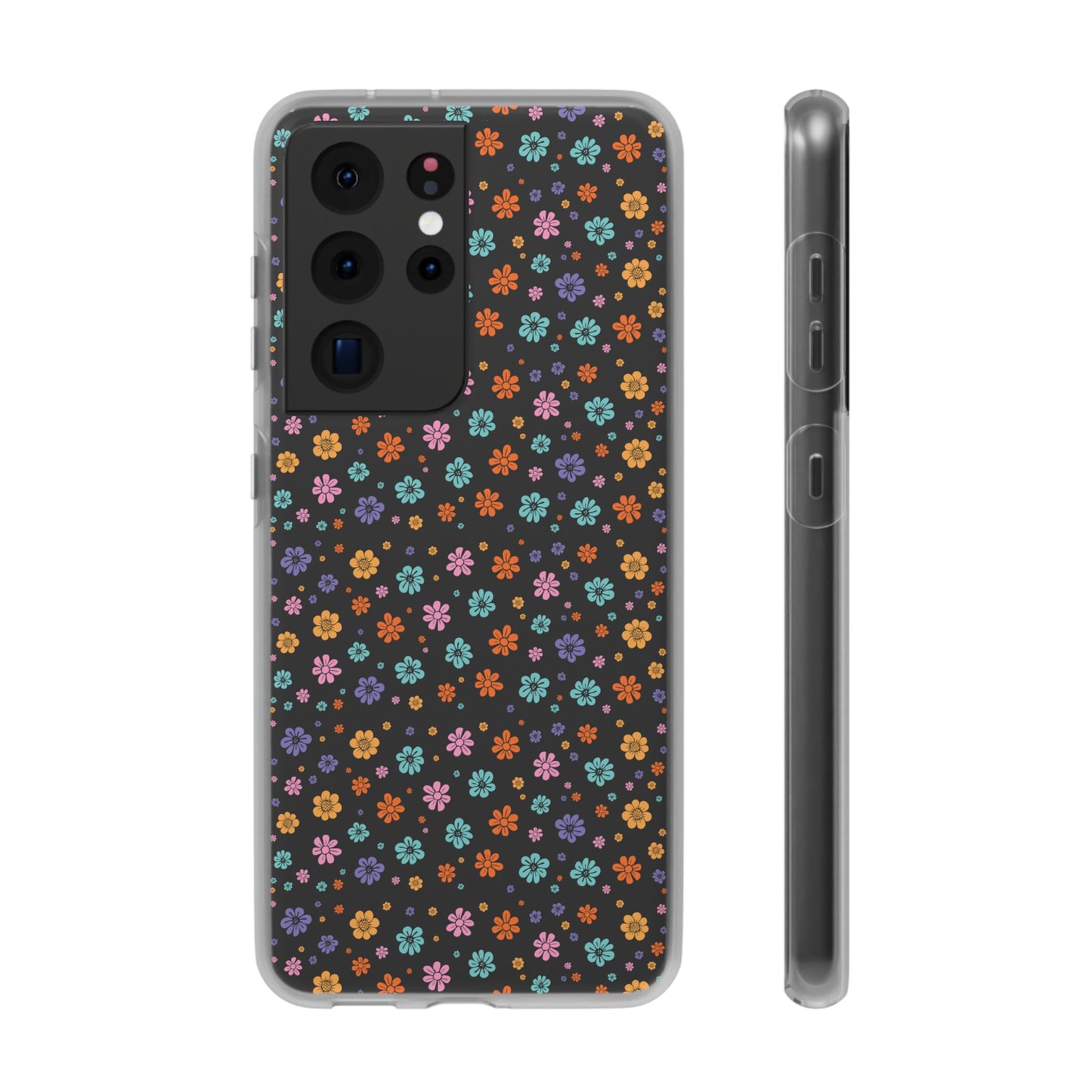Colorful Spring Floral Flexi Case - Stylish Phone Protection - iPhone Samsung with Gift Packaging - MahaCase