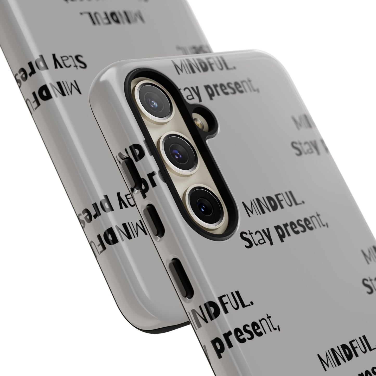 Stay present, Mindful #14 Tough Cases iPhone Samsung Google Pixel - MahaCase