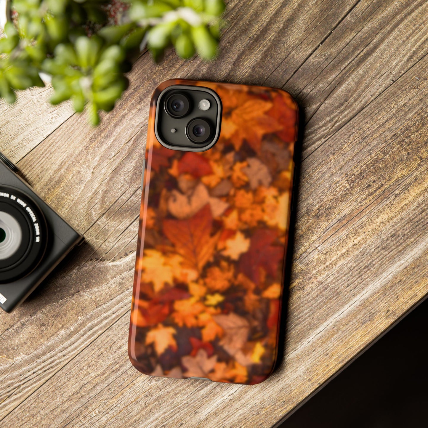 Blurred Autumn - Tough Cases iPhone Samsung Google Pixel - MahaCase