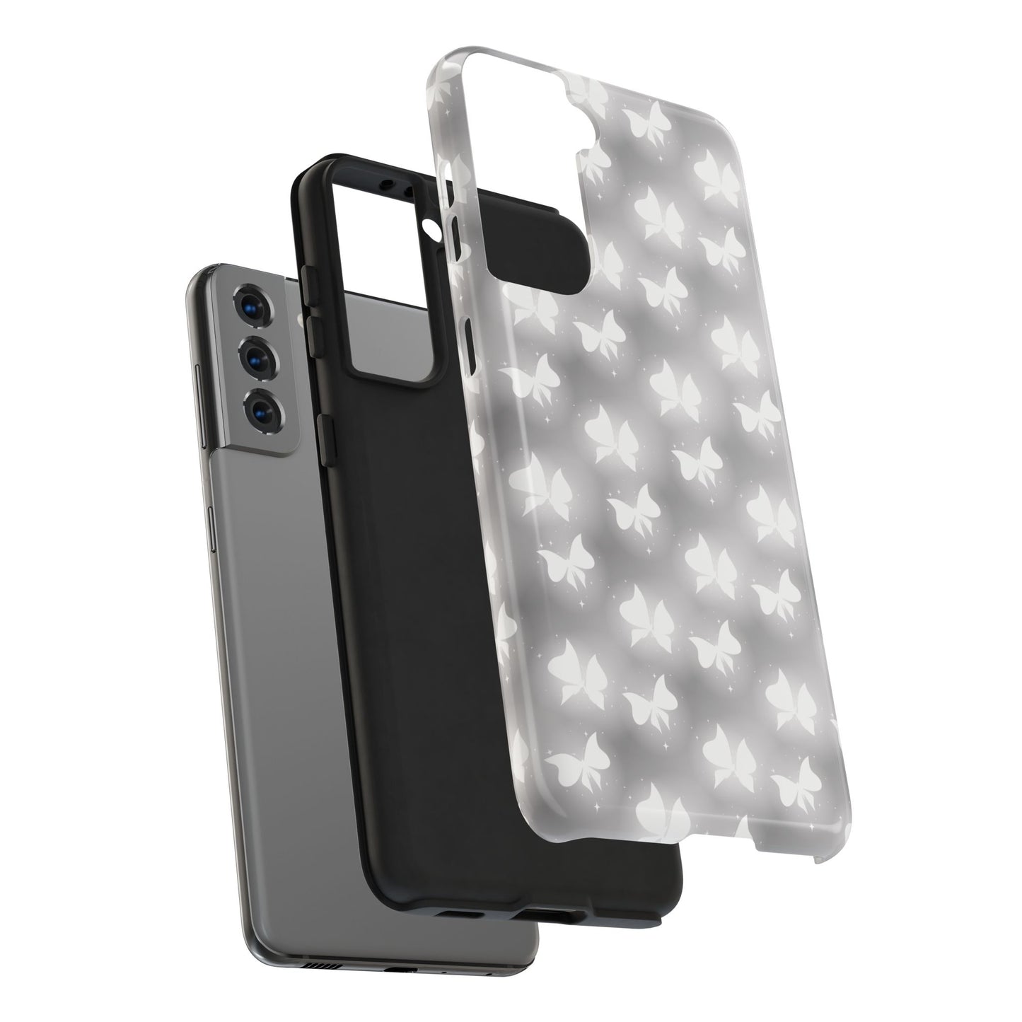 Nature 2 - Inspired Tough Phone Case with Butterfly Design iPhone Samsung Galaxy - MahaCase