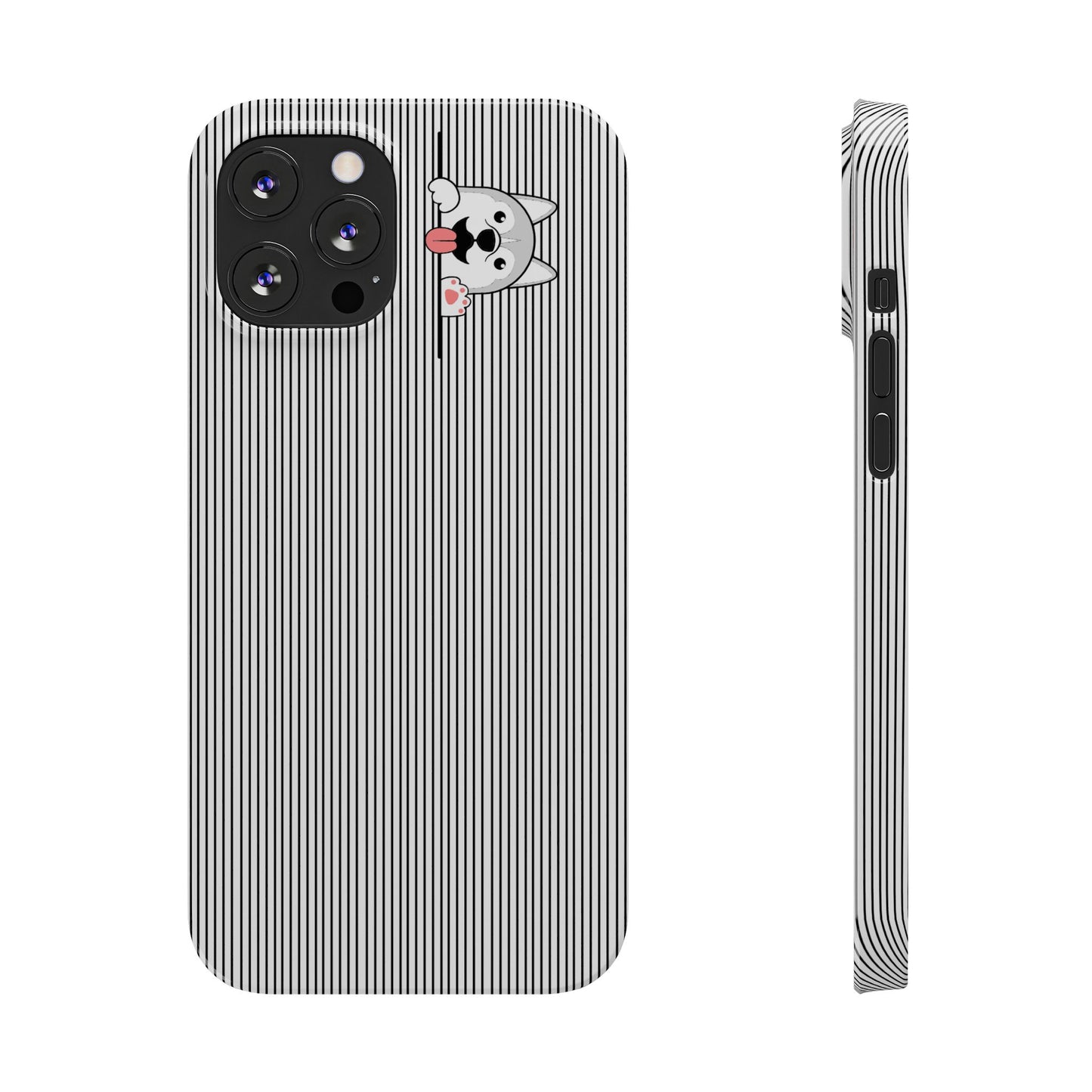 Cute Husky-Slim iPhone Cases - MahaCase