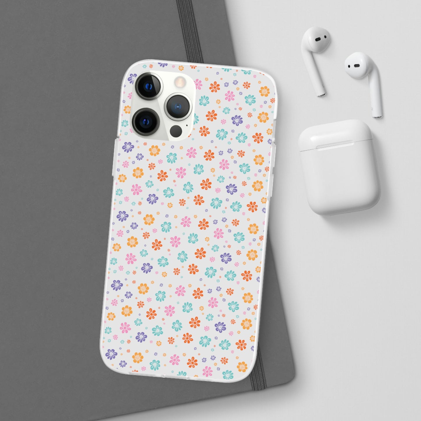 Colorful Spring Floral Flexi Case - Stylish Phone Protection - iPhone Samsung with Gift Packaging - MahaCase