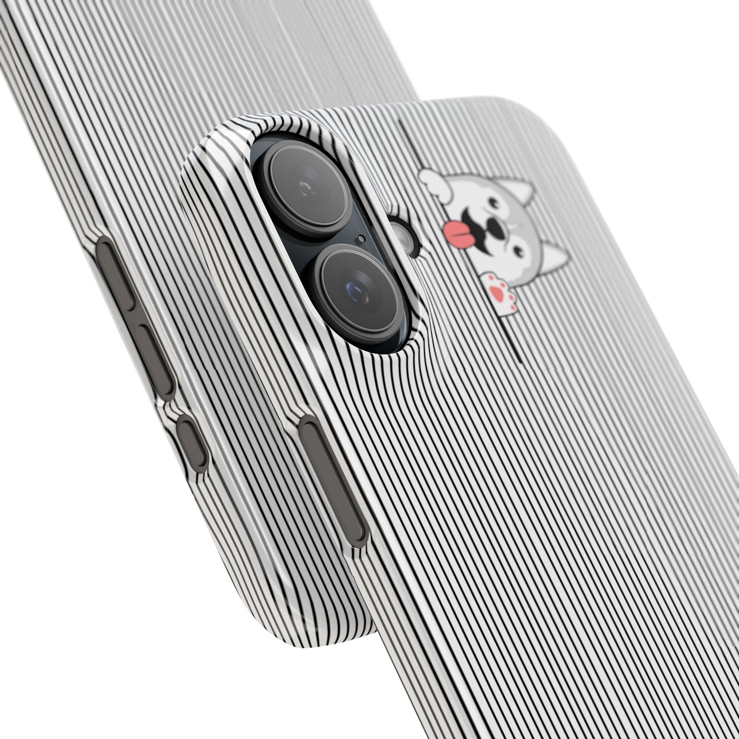 Cute Husky-Slim iPhone Cases - MahaCase
