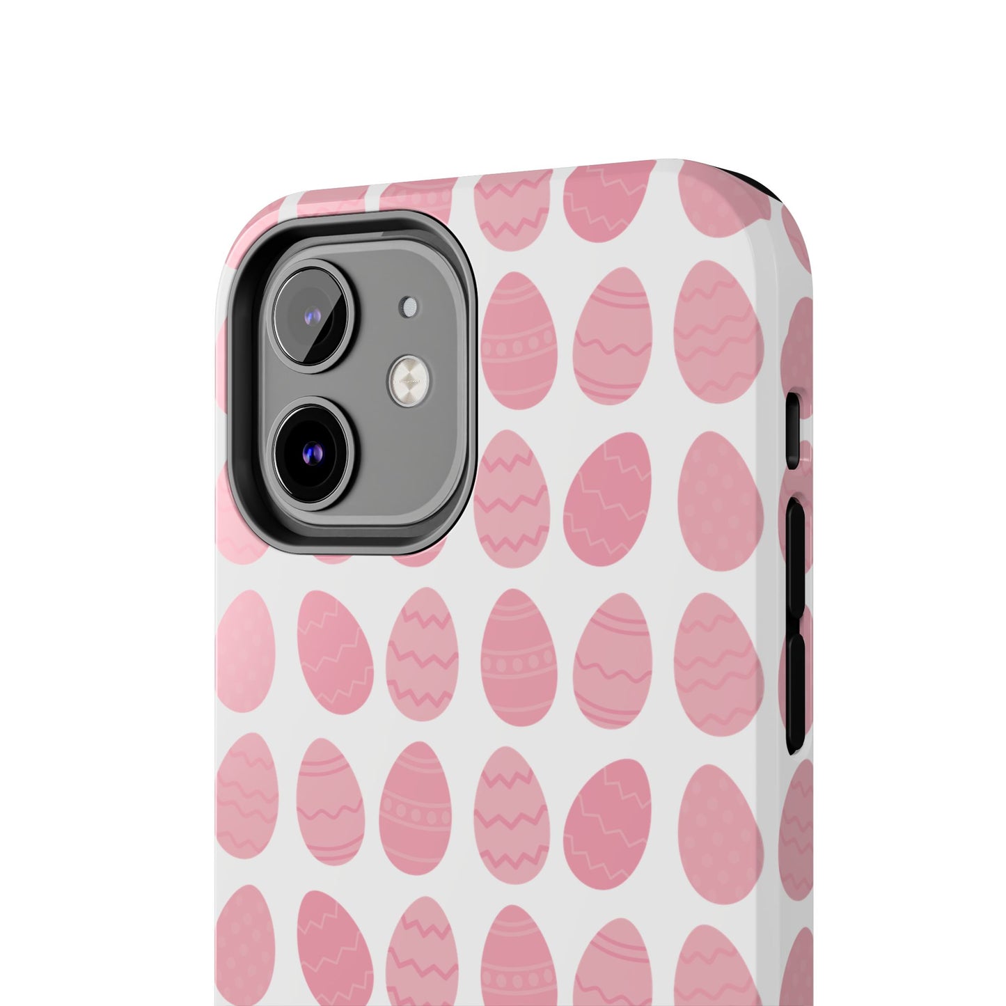 Pink Easter Egg Tough Phone Cases - Durable Protection for Spring Celebrations iPhone Samsung Galaxy - MahaCase