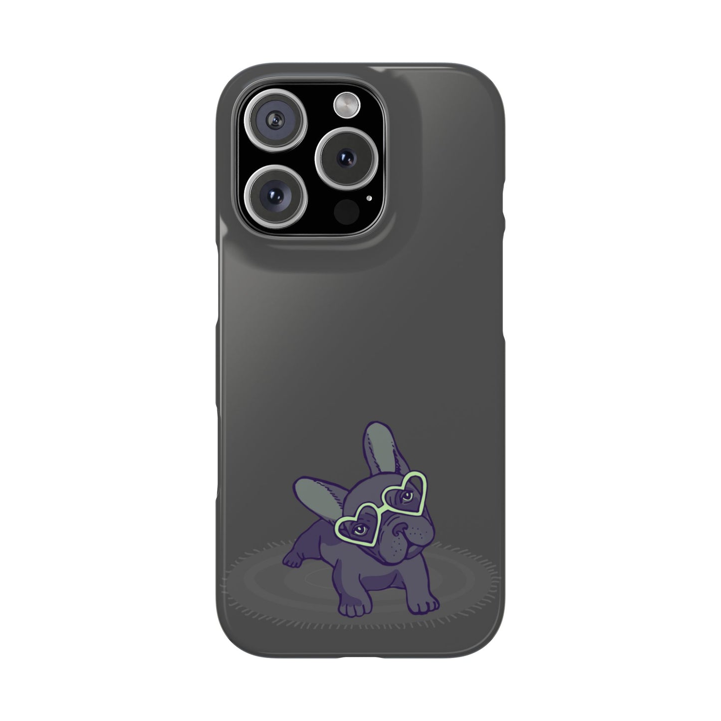 Bulldog Puppy Slim iPhone Cases - MahaCase