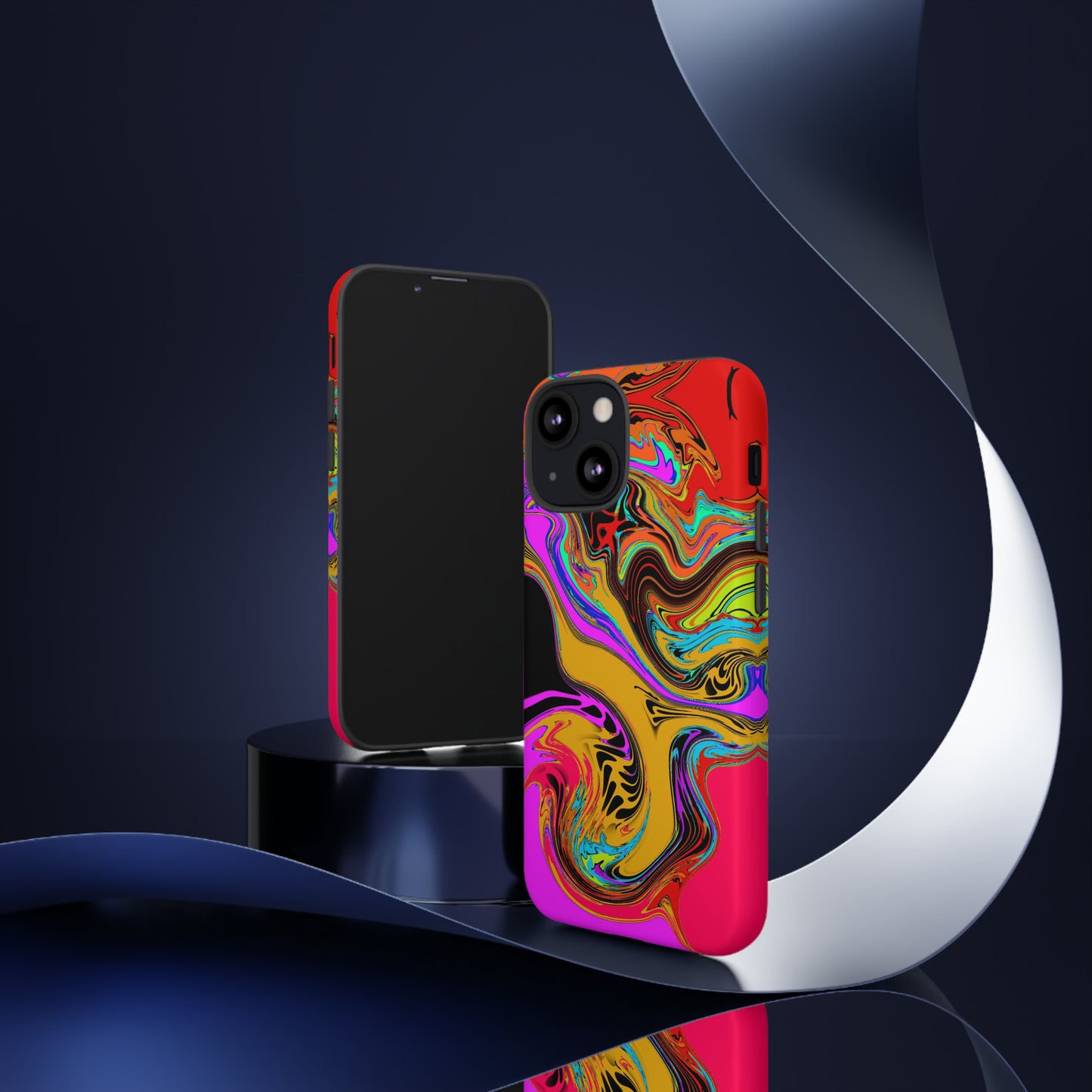 Color Swirl #23-Tough Cases - MahaCase