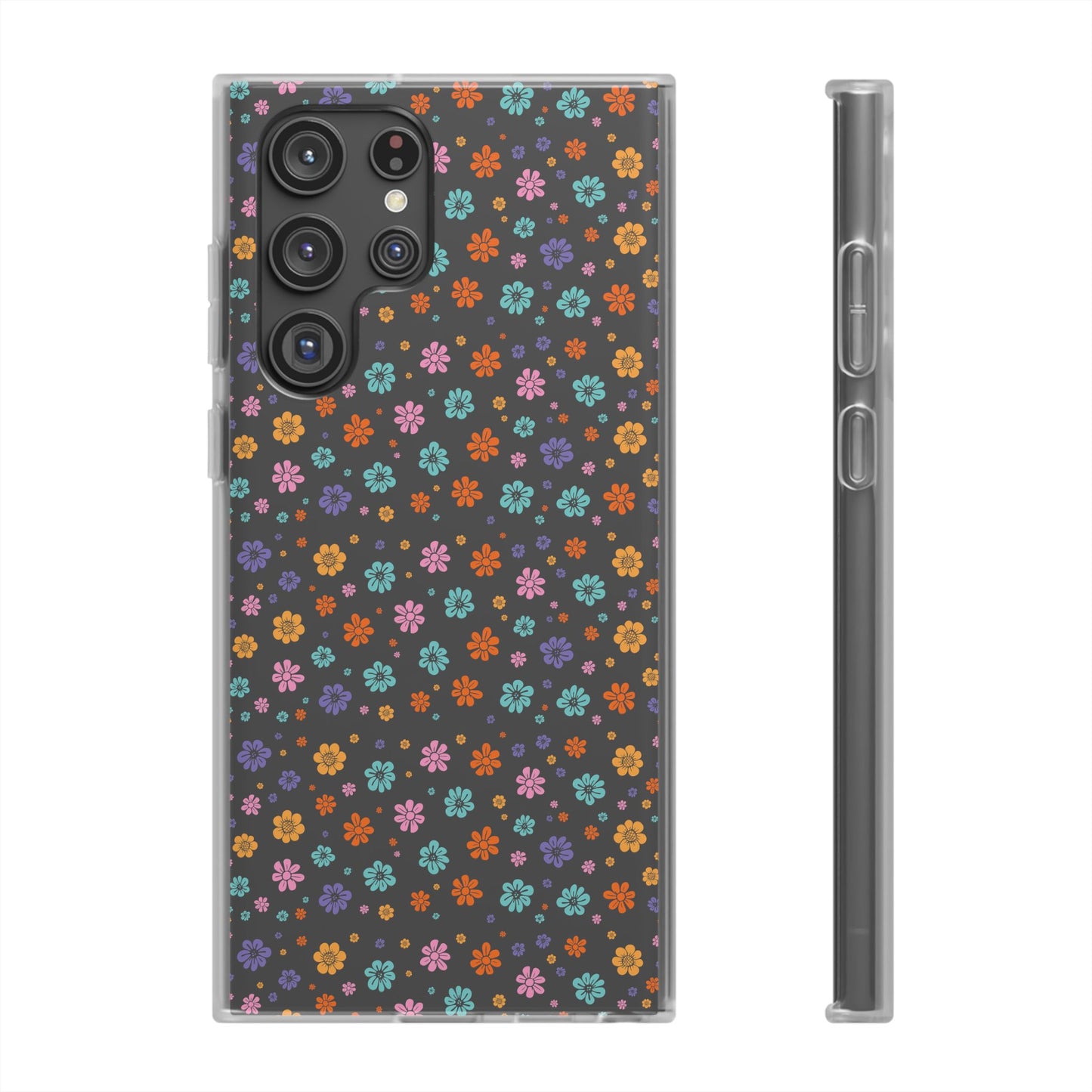 Colorful Spring Floral Flexi Case - Stylish Phone Protection - iPhone Samsung with Gift Packaging - MahaCase