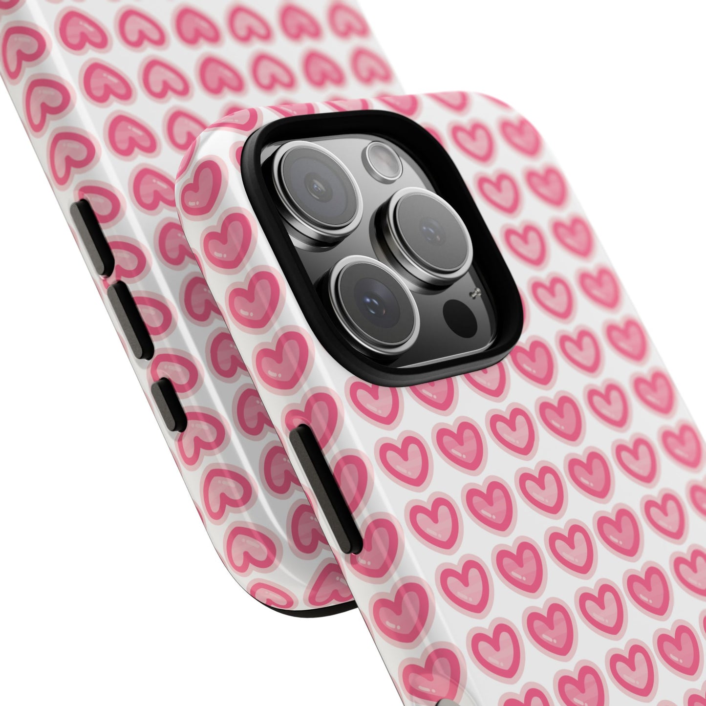 Hearts Pattern - Tough Cases iPhone Samsung Google Pixel - MahaCase