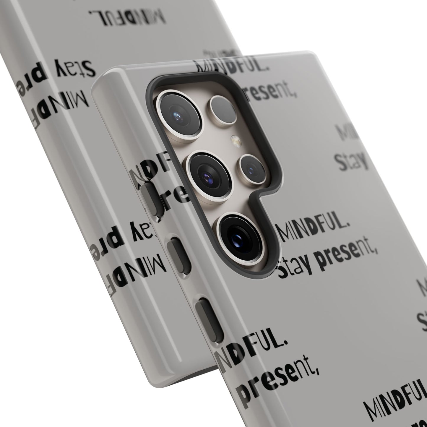 Stay present, Mindful #14 Tough Cases iPhone Samsung Google Pixel - MahaCase