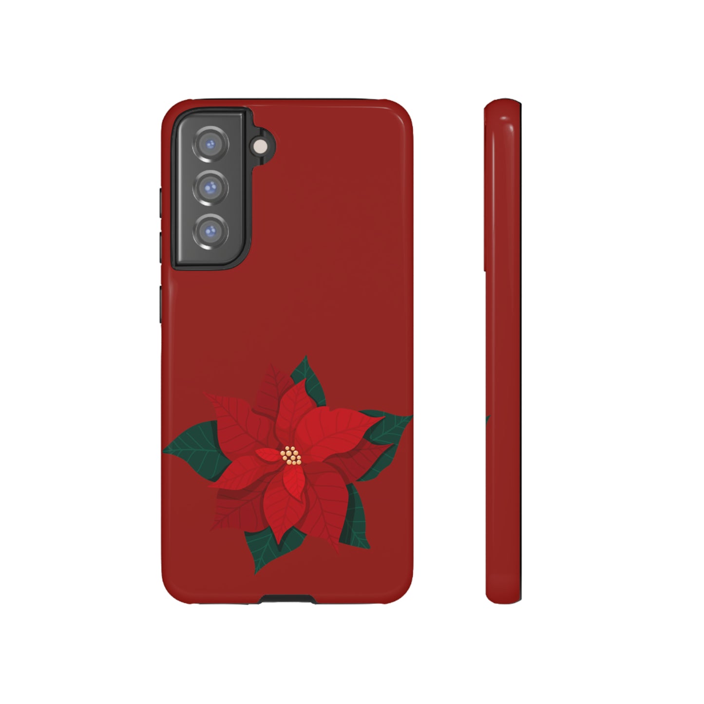Poinsettia Charm #12-Tough Cases - MahaCase