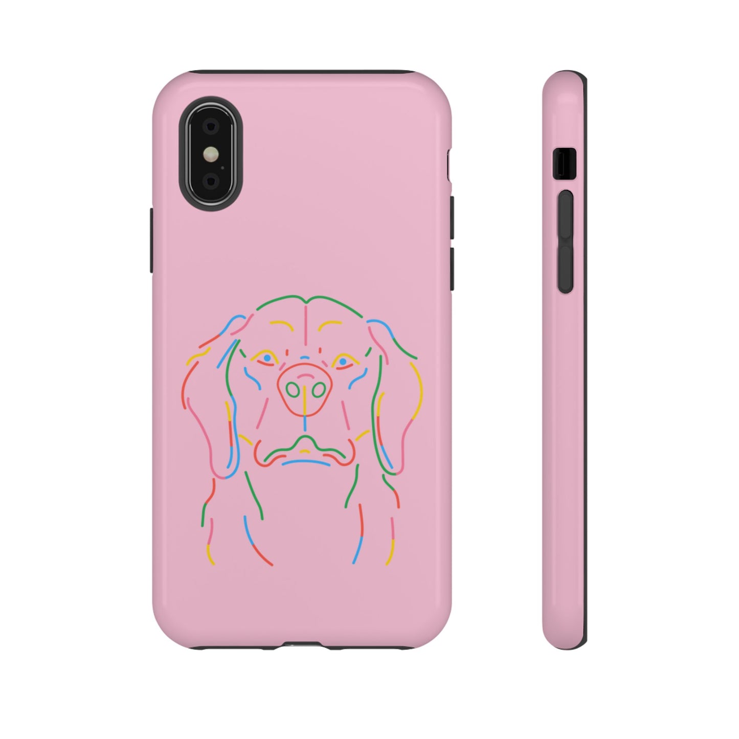 Pop Art Pup #24-Tough Cases iPhone Samsung Google Pixel - MahaCase