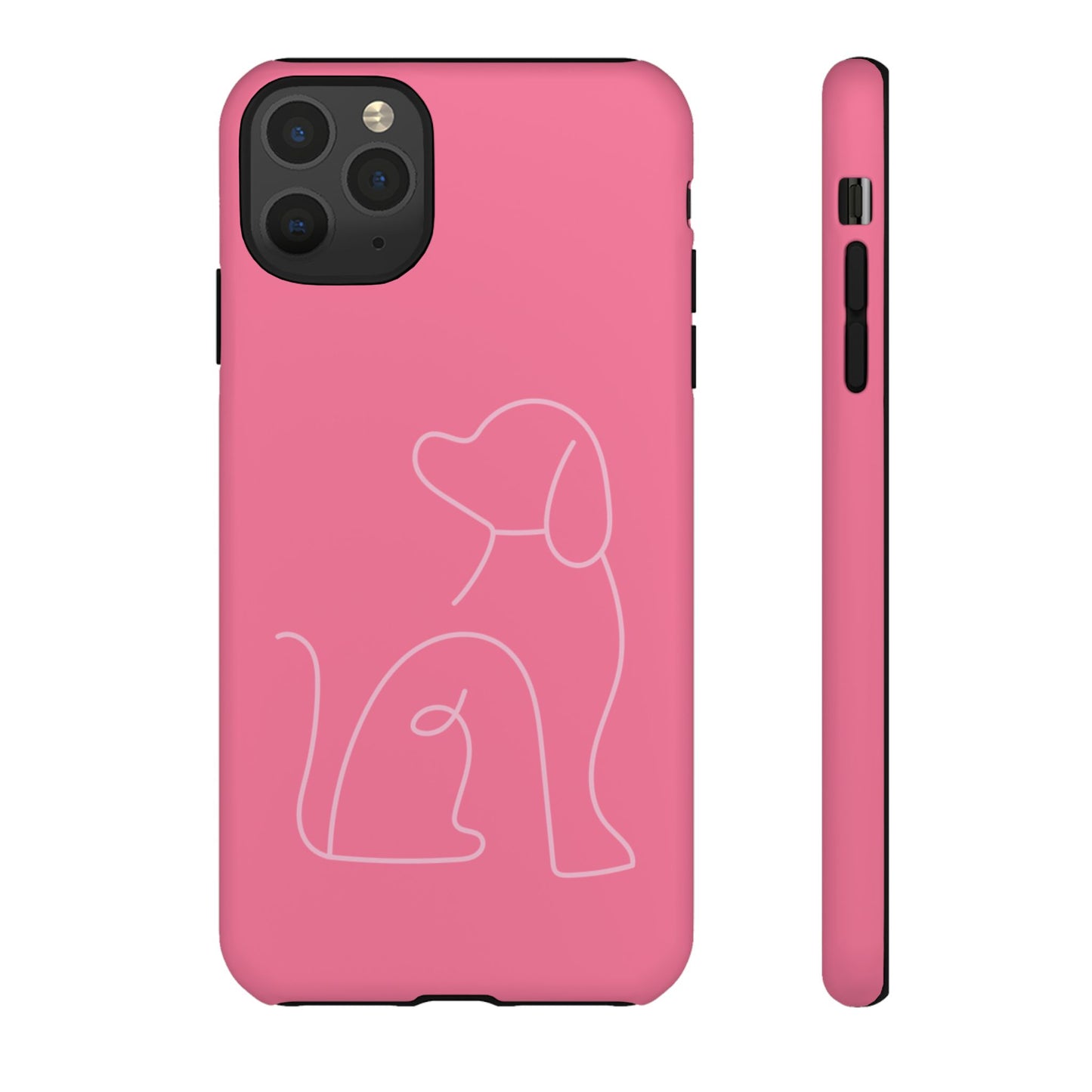 Pink Pup #10-Tough Cases iPhone Samsung Google Pixel - MahaCase