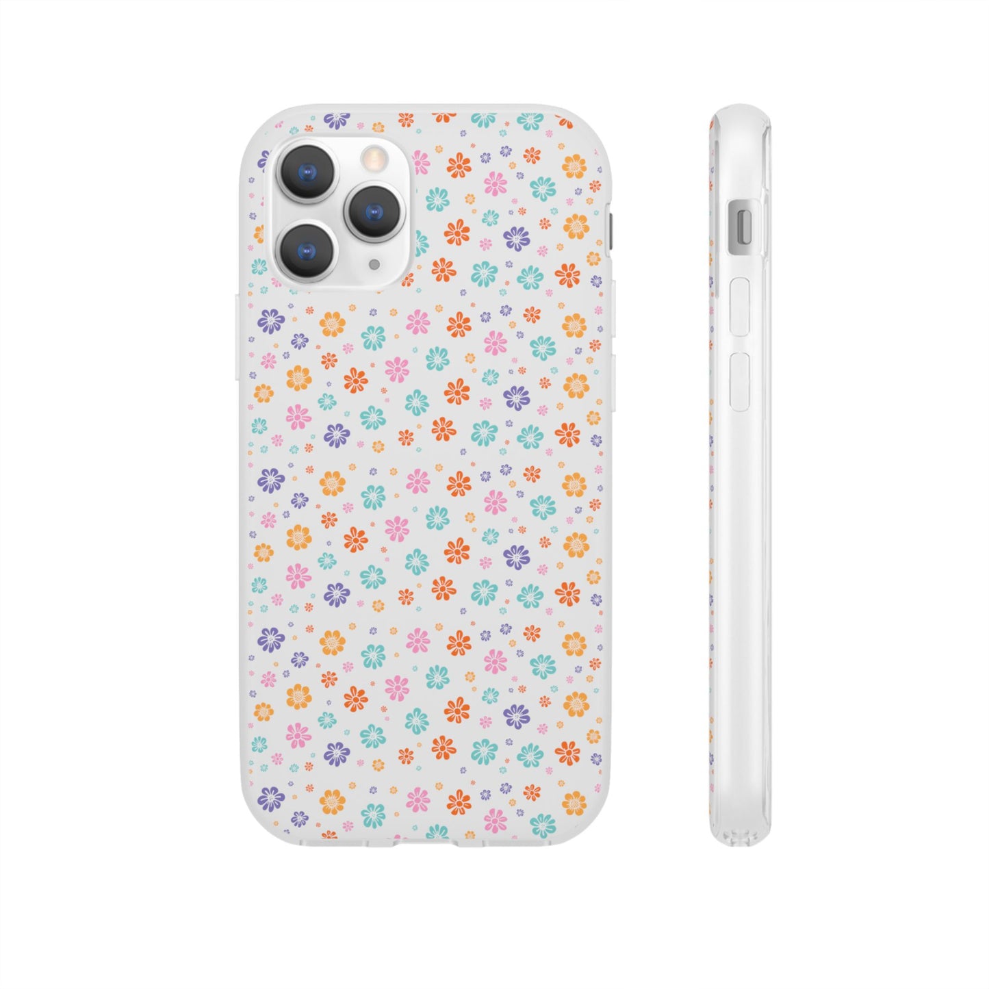 Colorful Spring Floral Flexi Case - Stylish Phone Protection - iPhone Samsung with Gift Packaging - MahaCase