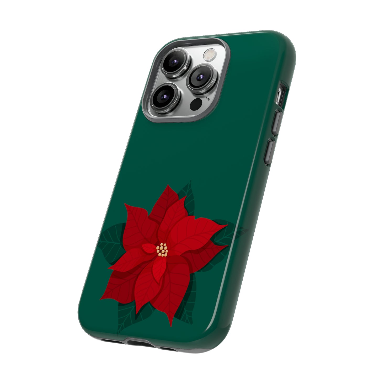 Poinsettia Charm #10-Tough Cases - MahaCase