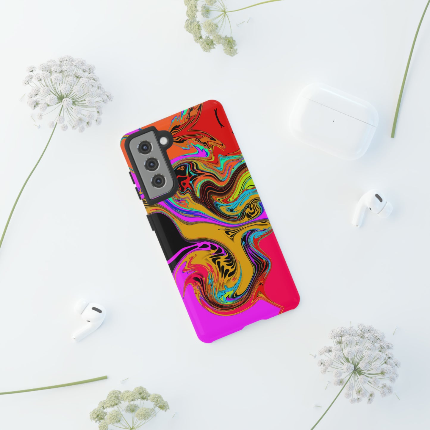 Color Swirl #23-Tough Cases - MahaCase