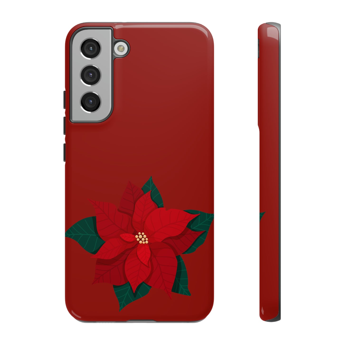 Poinsettia Charm #12-Tough Cases - MahaCase