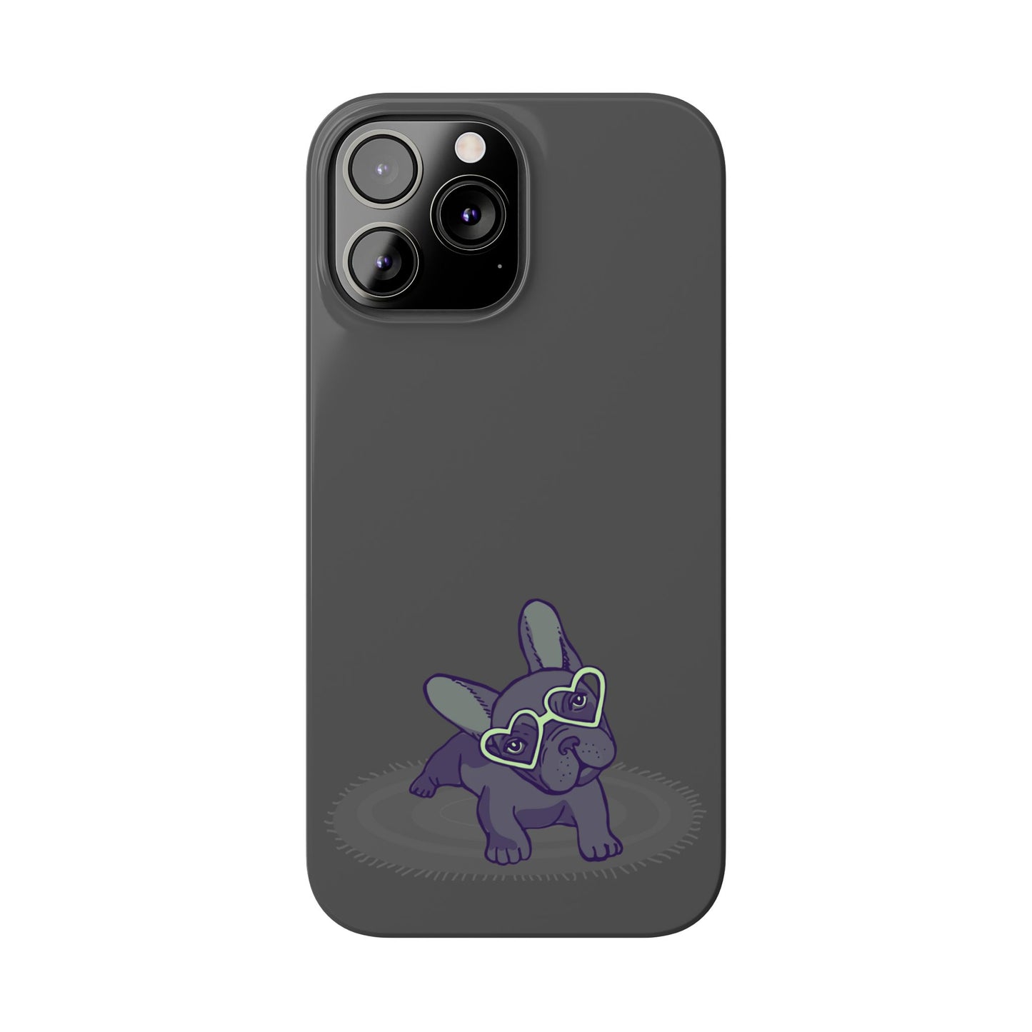 Bulldog Puppy Slim iPhone Cases - MahaCase