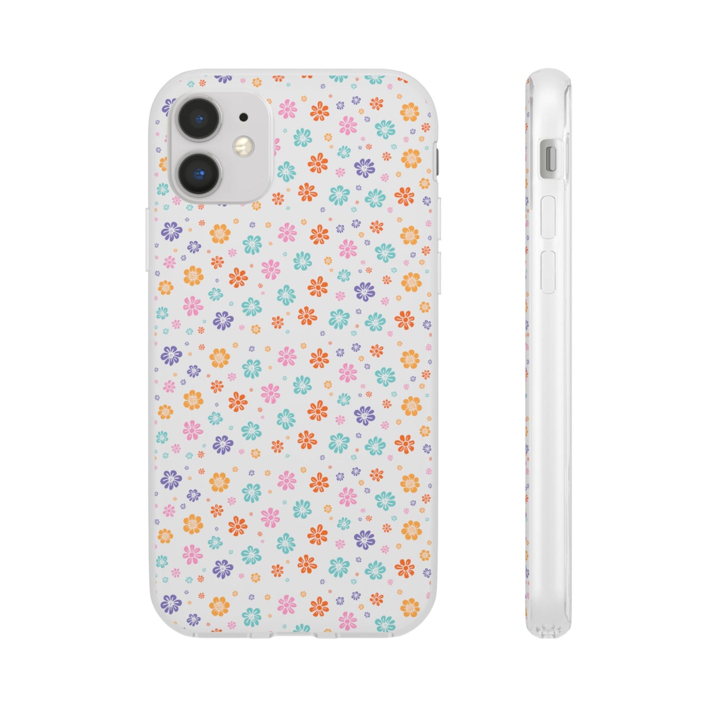 Colorful Spring Floral Flexi Case - Stylish Phone Protection - iPhone Samsung with Gift Packaging - MahaCase