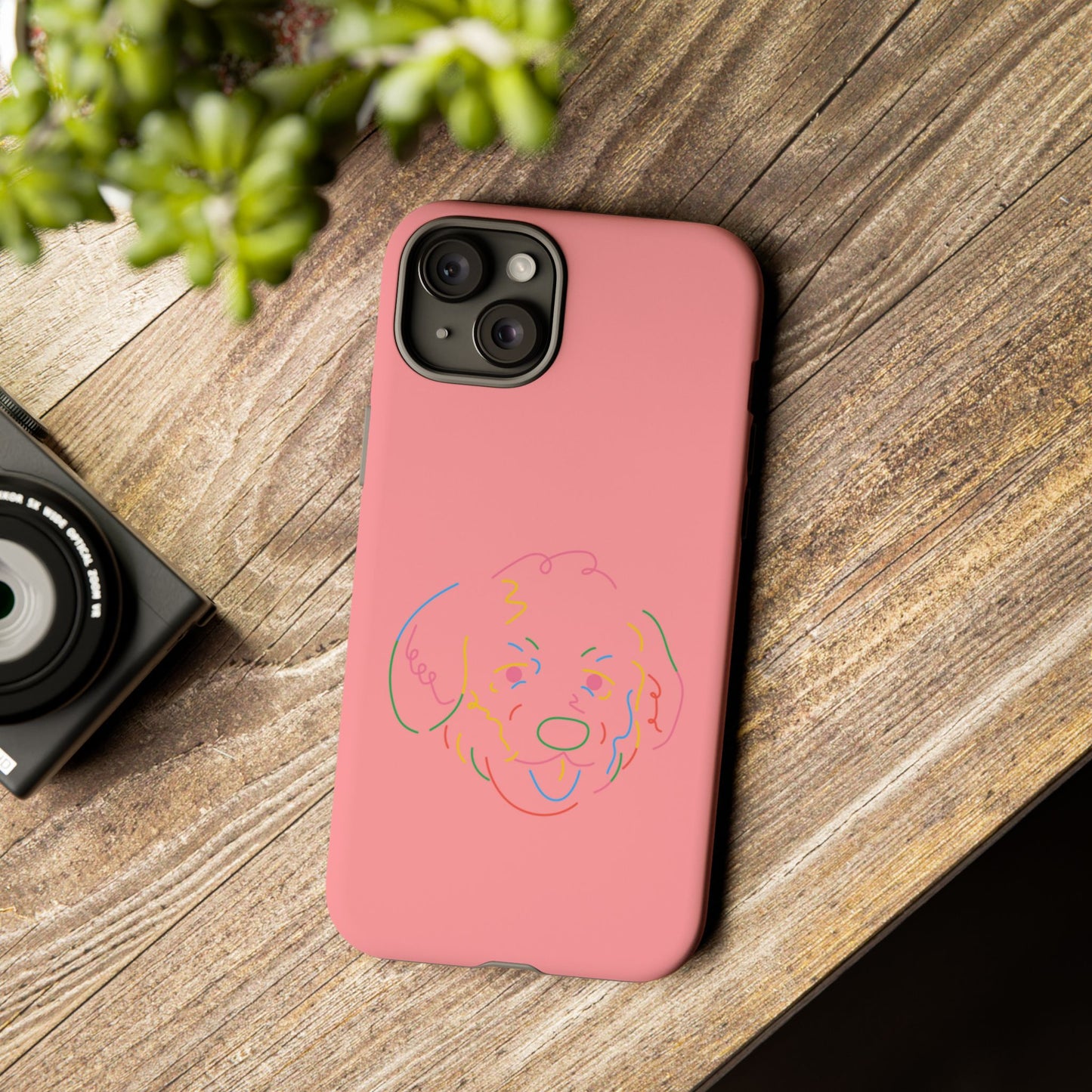Pop Art Pup #22-Tough Cases iPhone Samsung Google Pixel - MahaCase