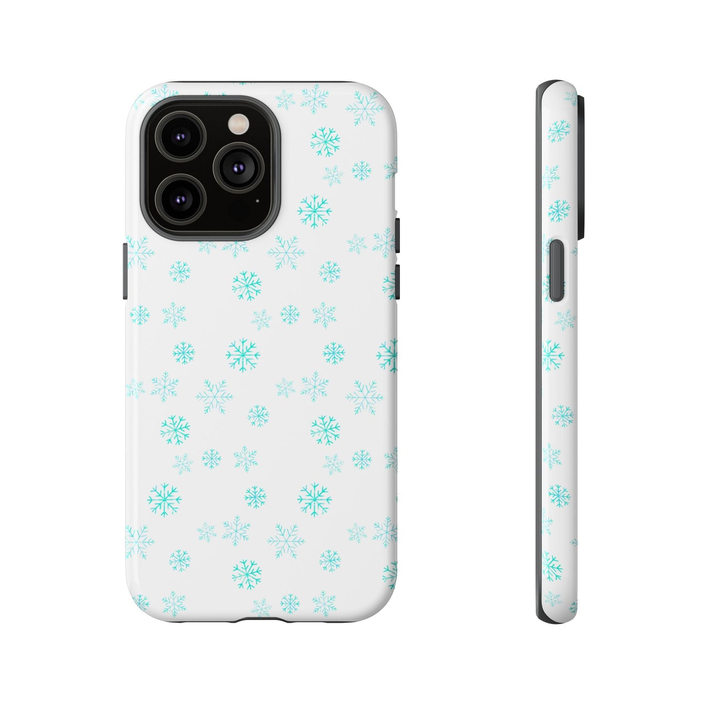 Snowy Blue #12 - Tough Cases iPhone Samsung Google Pixel - MahaCase