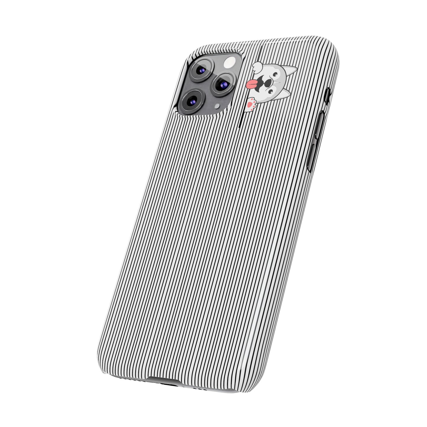 Cute Husky-Slim iPhone Cases - MahaCase