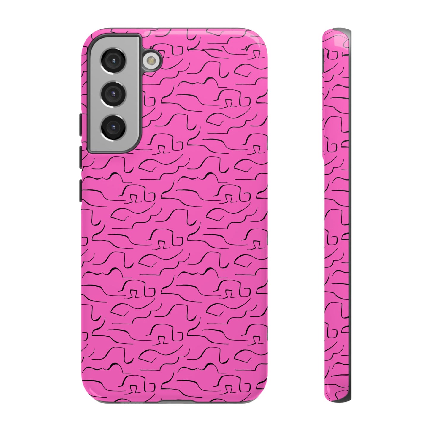 Pink Pattern #33 Tough Cases - MahaCase