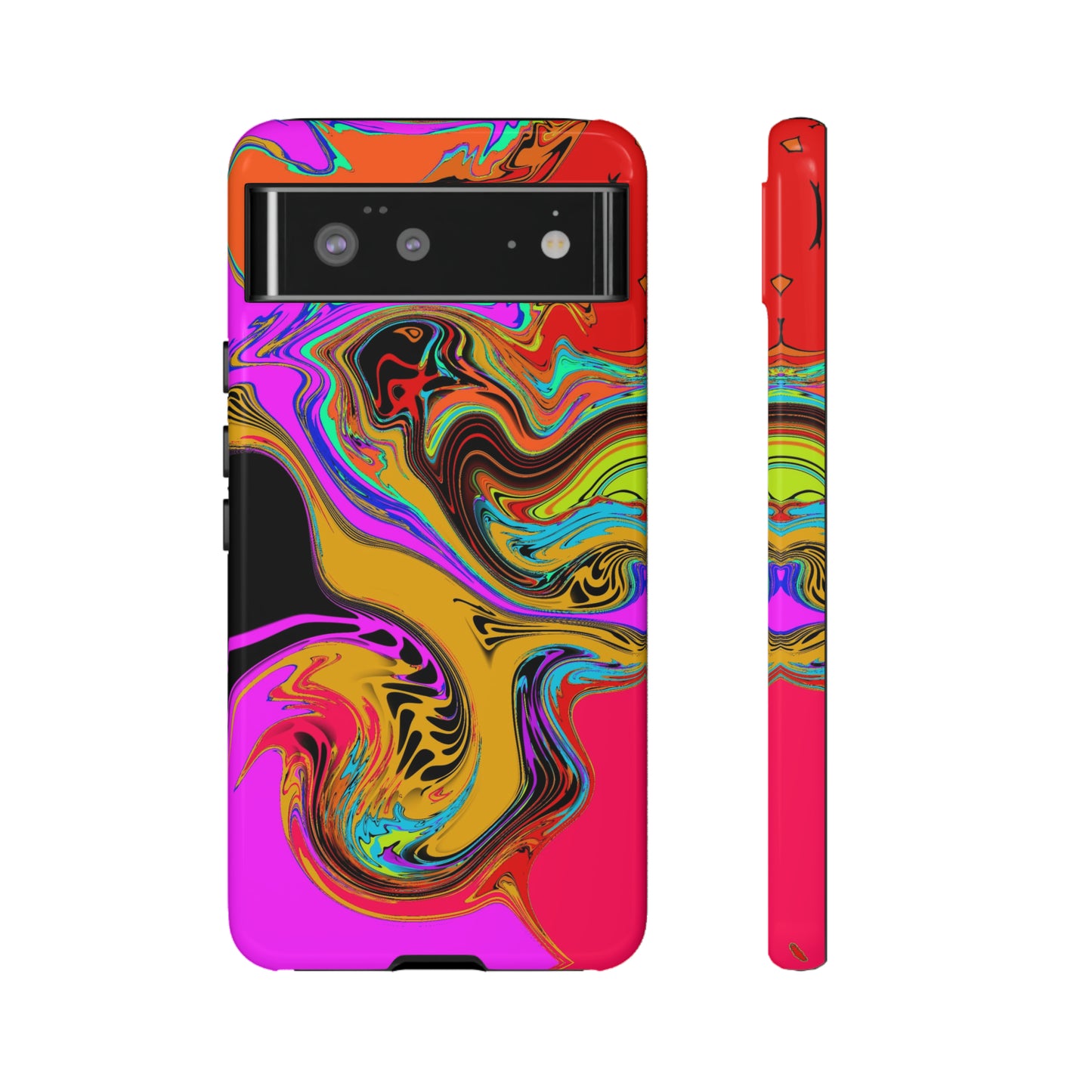 Color Swirl #23-Tough Cases - MahaCase