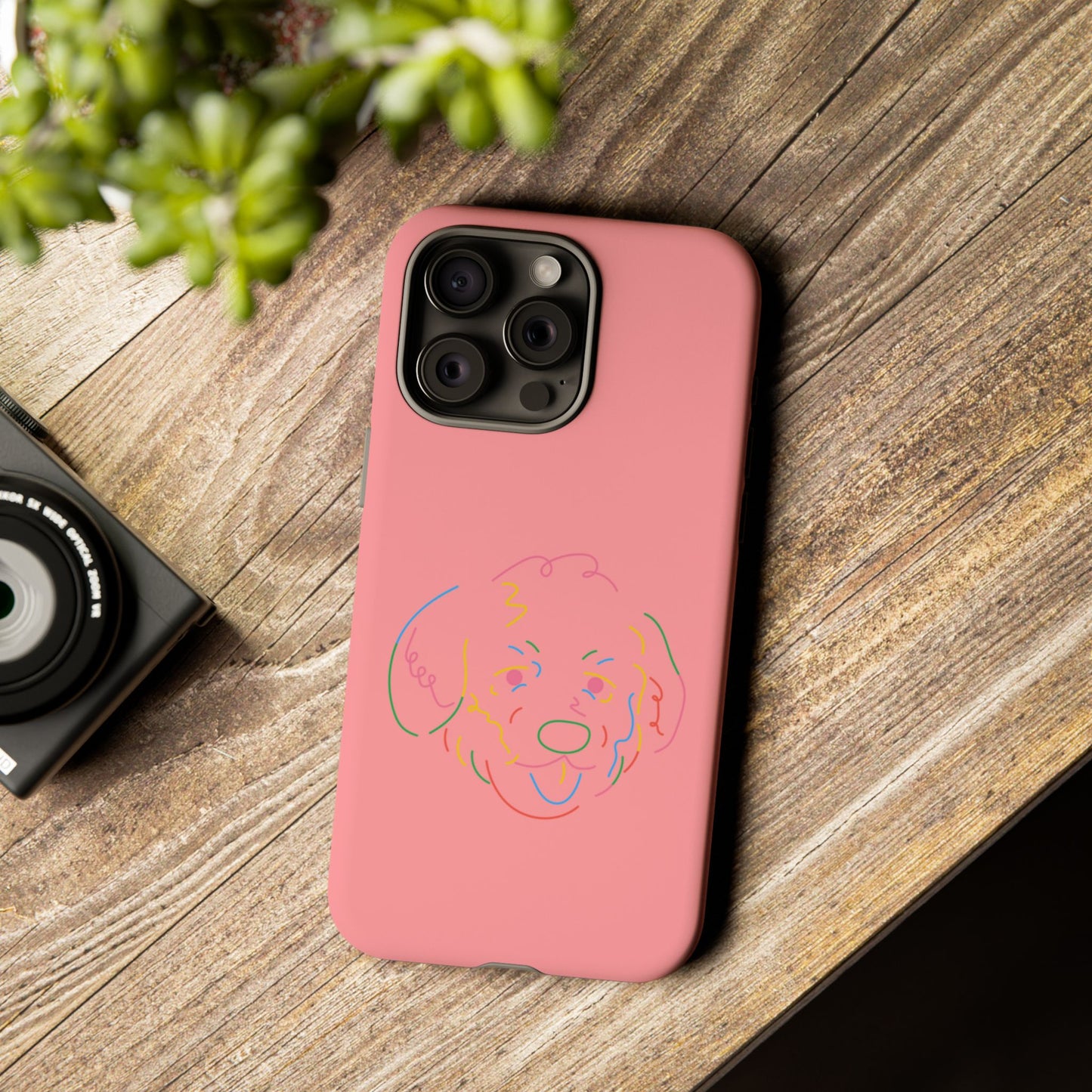 Pop Art Pup #22-Tough Cases iPhone Samsung Google Pixel - MahaCase