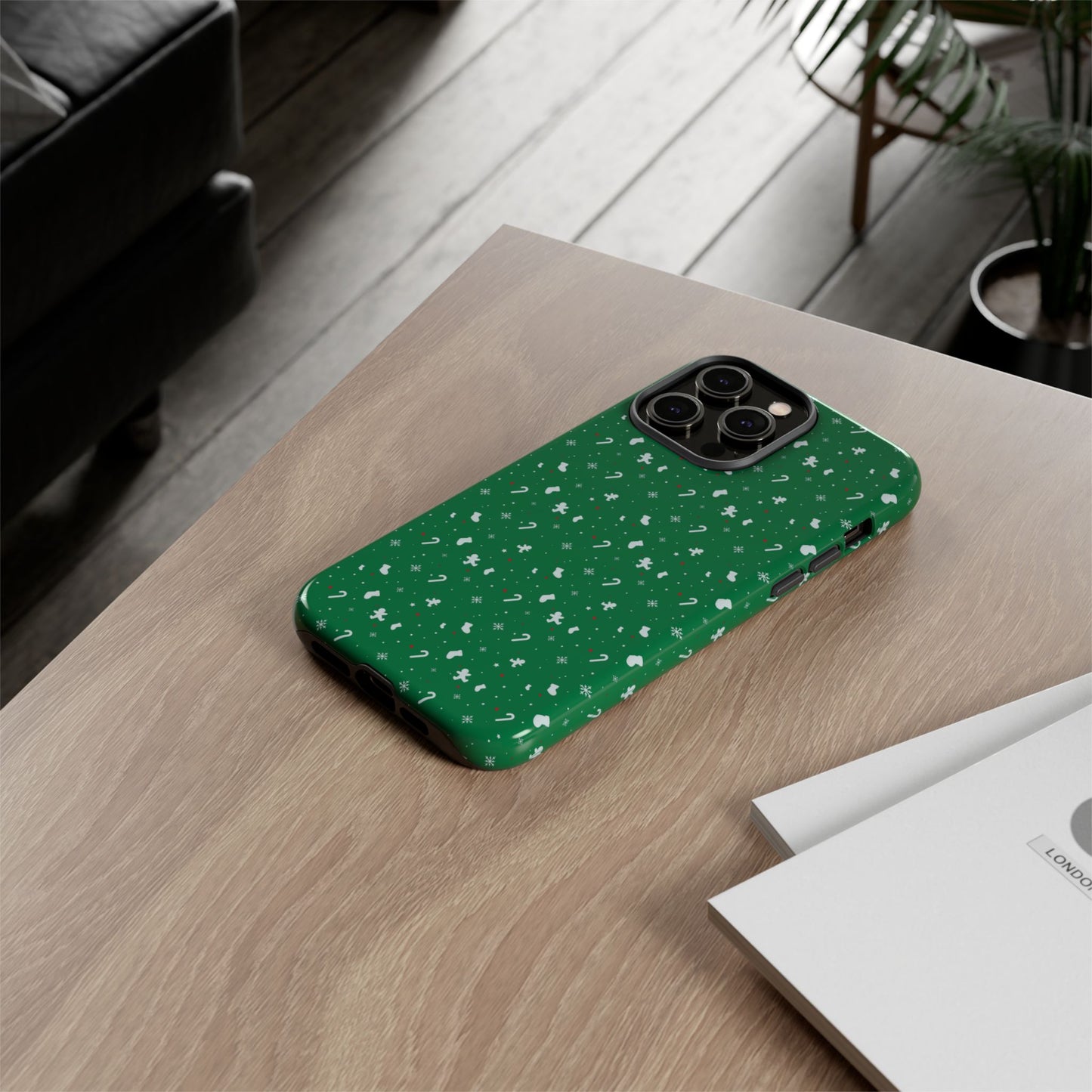 Candy Cane Blizzard #24 - Tough Cases iPhone Samsung Google Pixel - MahaCase