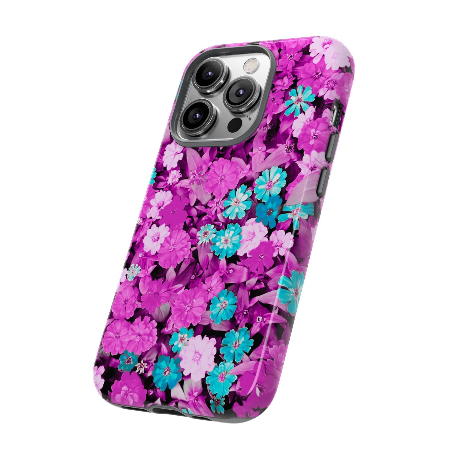 Lucid Flowers #22-Tough Cases iPhone Samsung Google Pixel - MahaCase