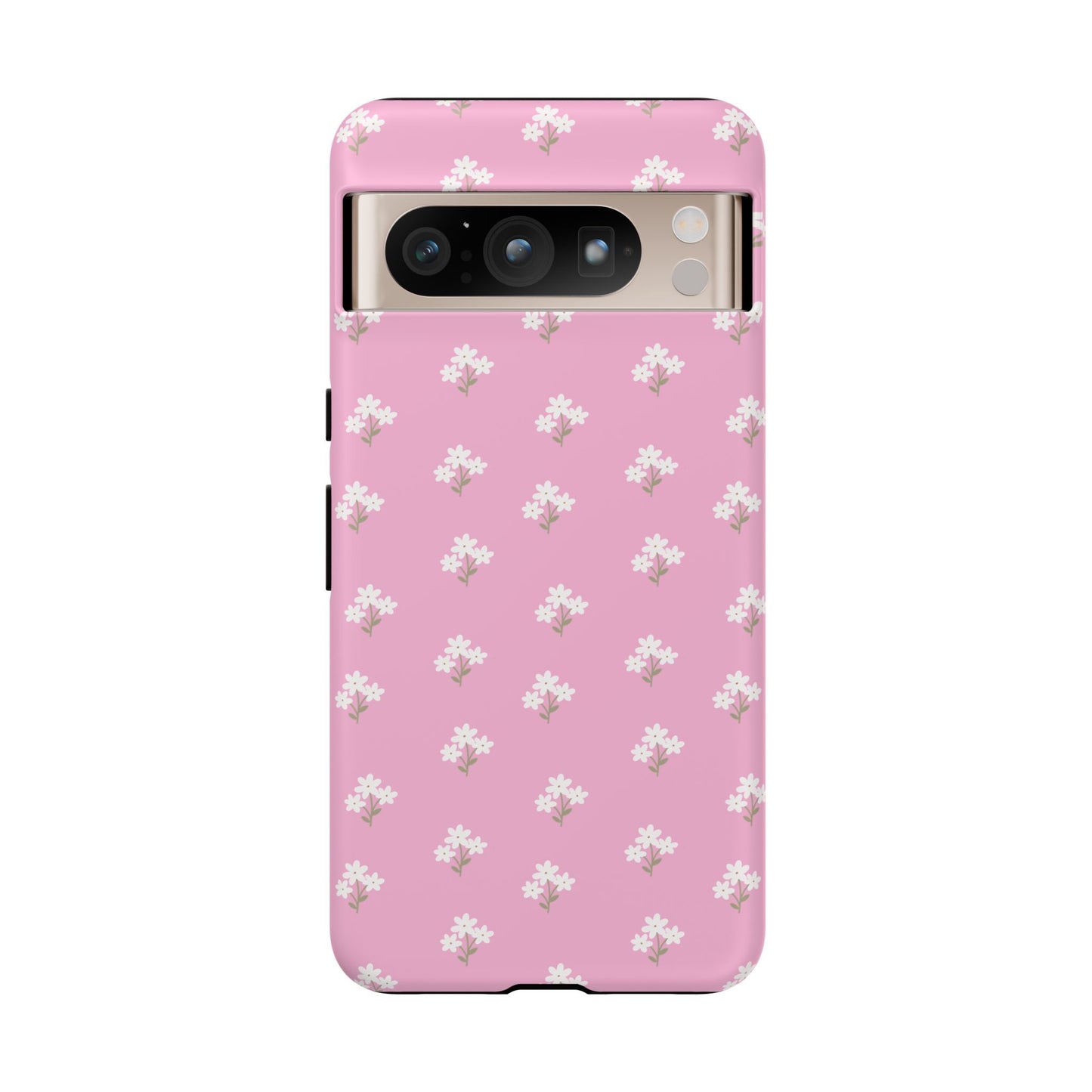 Floral Tough Phone Case - Pink Blossom Design - iPhone Samsung Galaxy Google Pixel - MahaCase