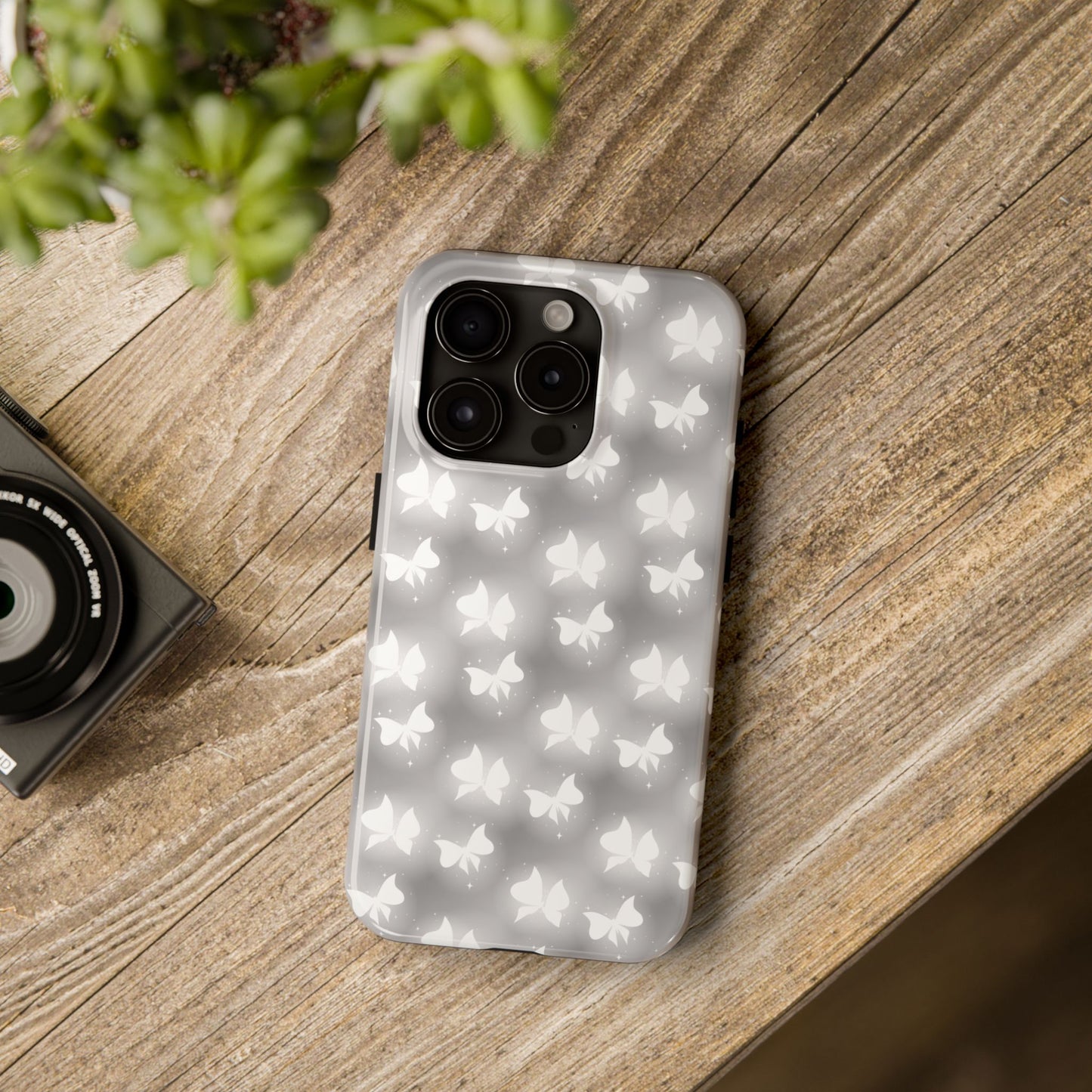 Nature 2 - Inspired Tough Phone Case with Butterfly Design iPhone Samsung Galaxy - MahaCase