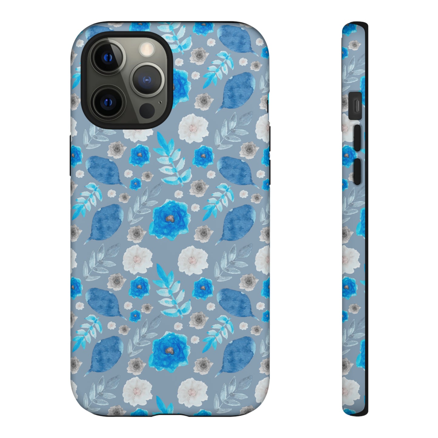 Blue Blooms-Tough Cases - MahaCase