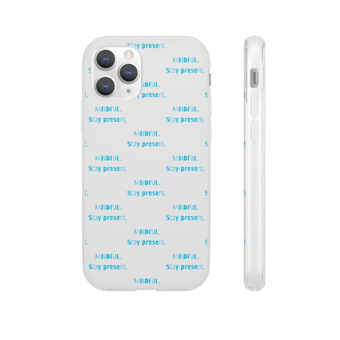 Stay Present Mindful #12 Flexi Cases iPhone Samsung Gift Packaging - MahaCase