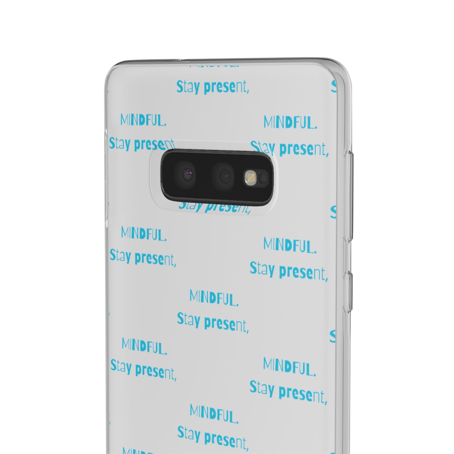 Stay Present Mindful #12 Flexi Cases iPhone Samsung Gift Packaging - MahaCase