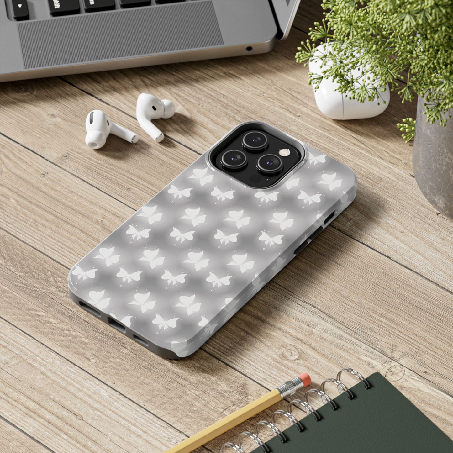 Nature 2 - Inspired Tough Phone Case with Butterfly Design iPhone Samsung Galaxy - MahaCase