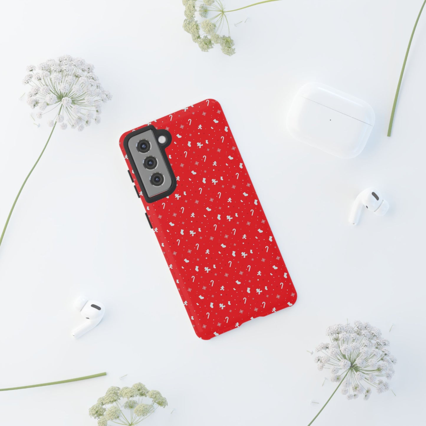Candy Cane Blizzard #22 - Tough Cases iPhone Samsung Google Pixel - MahaCase