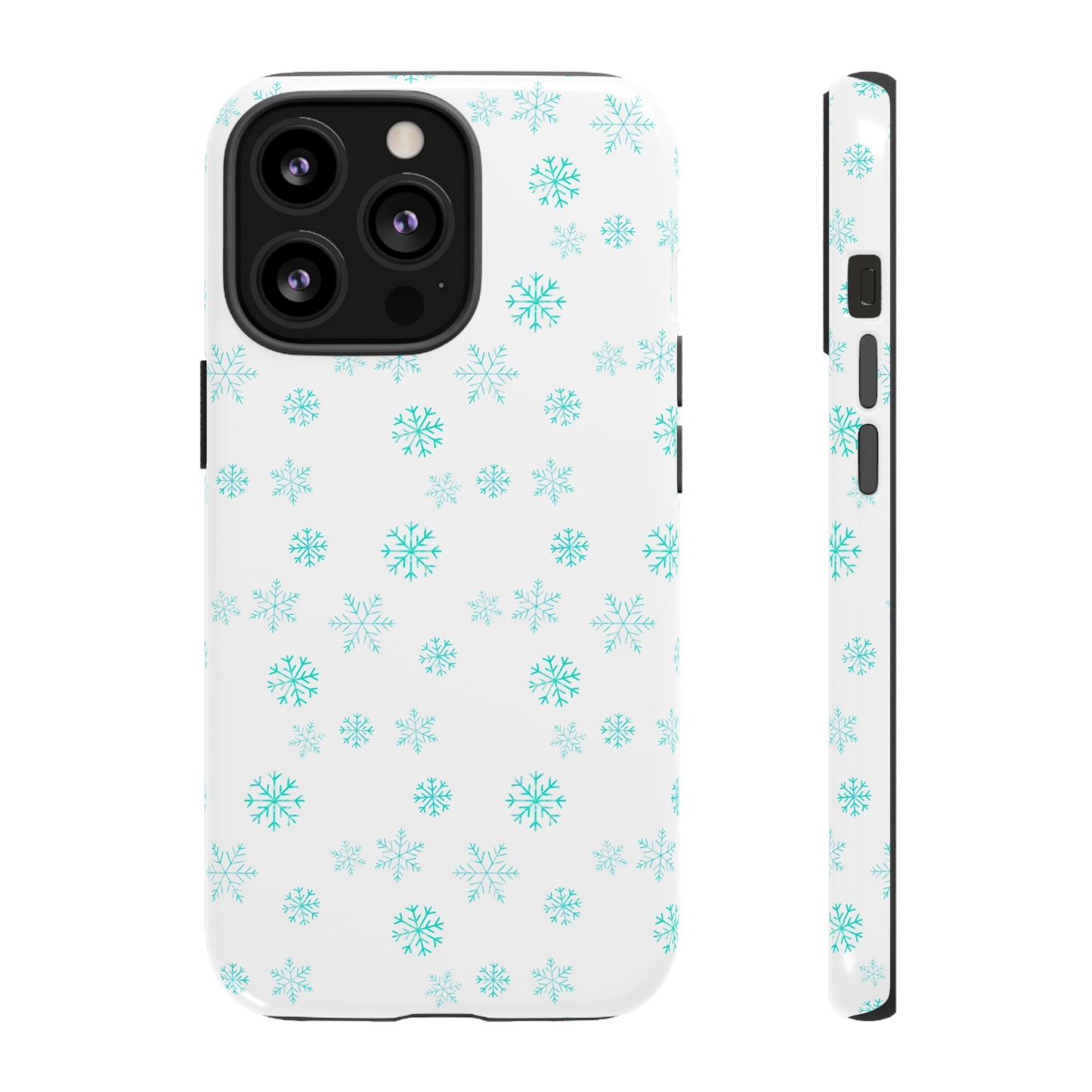 Snowy Blue #12 - Tough Cases iPhone Samsung Google Pixel - MahaCase