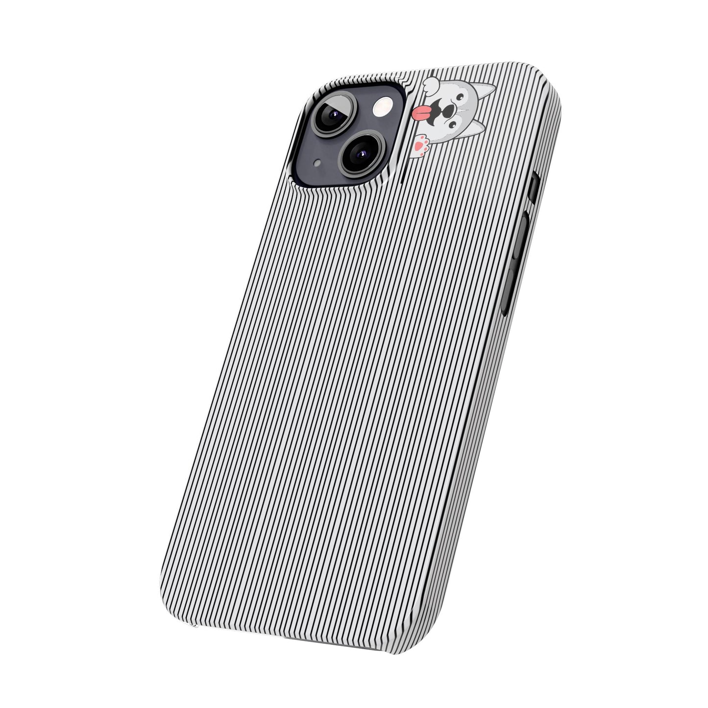Cute Husky-Slim iPhone Cases - MahaCase